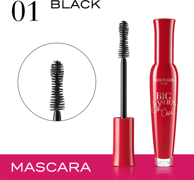 máscara para cílios Bourjois Volume Glamour Oh Oui! alonga e separa os cílios.