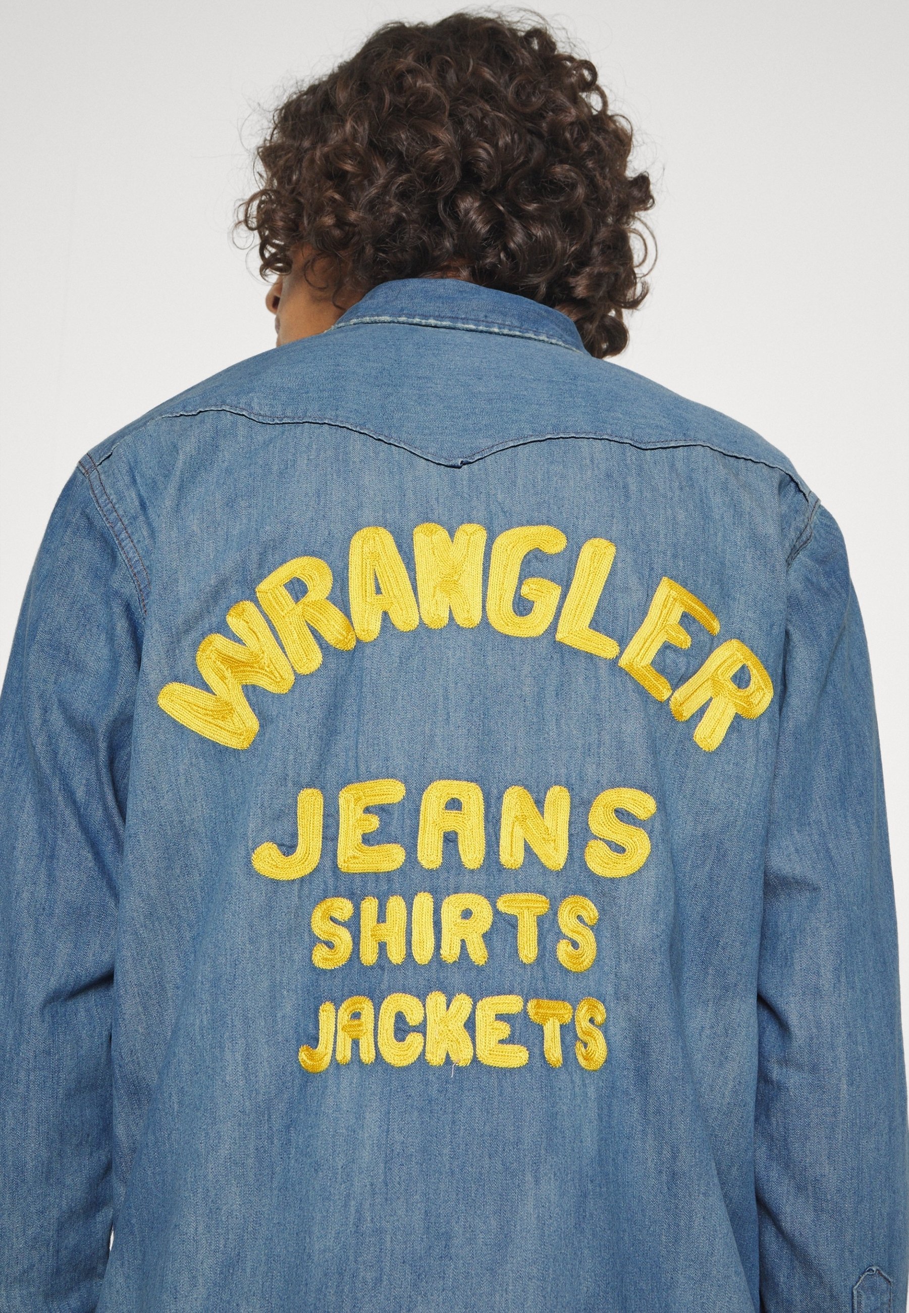 Wrangler shirt - blauwe denim