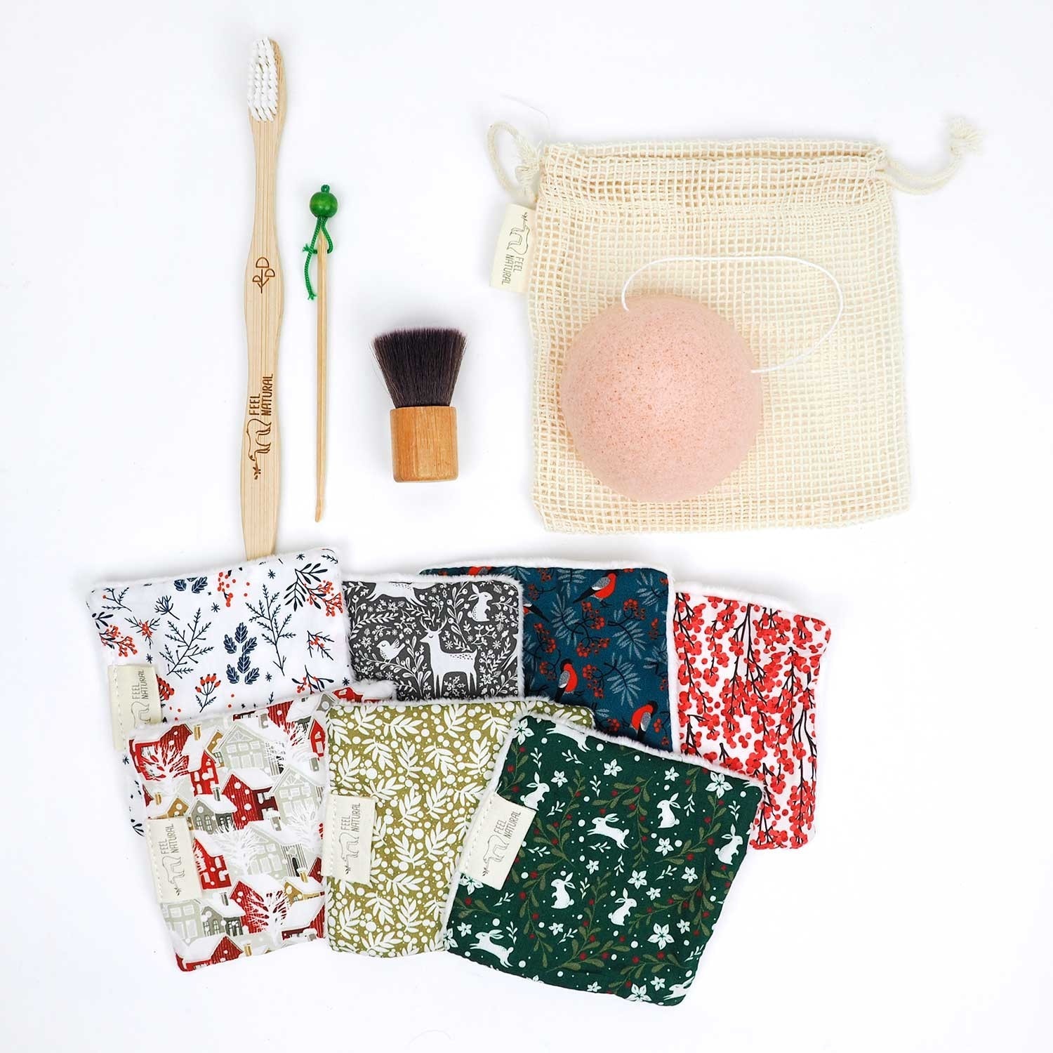 Feel Natural Calendrier de l'avent 12 accessoires Zéro Déchet