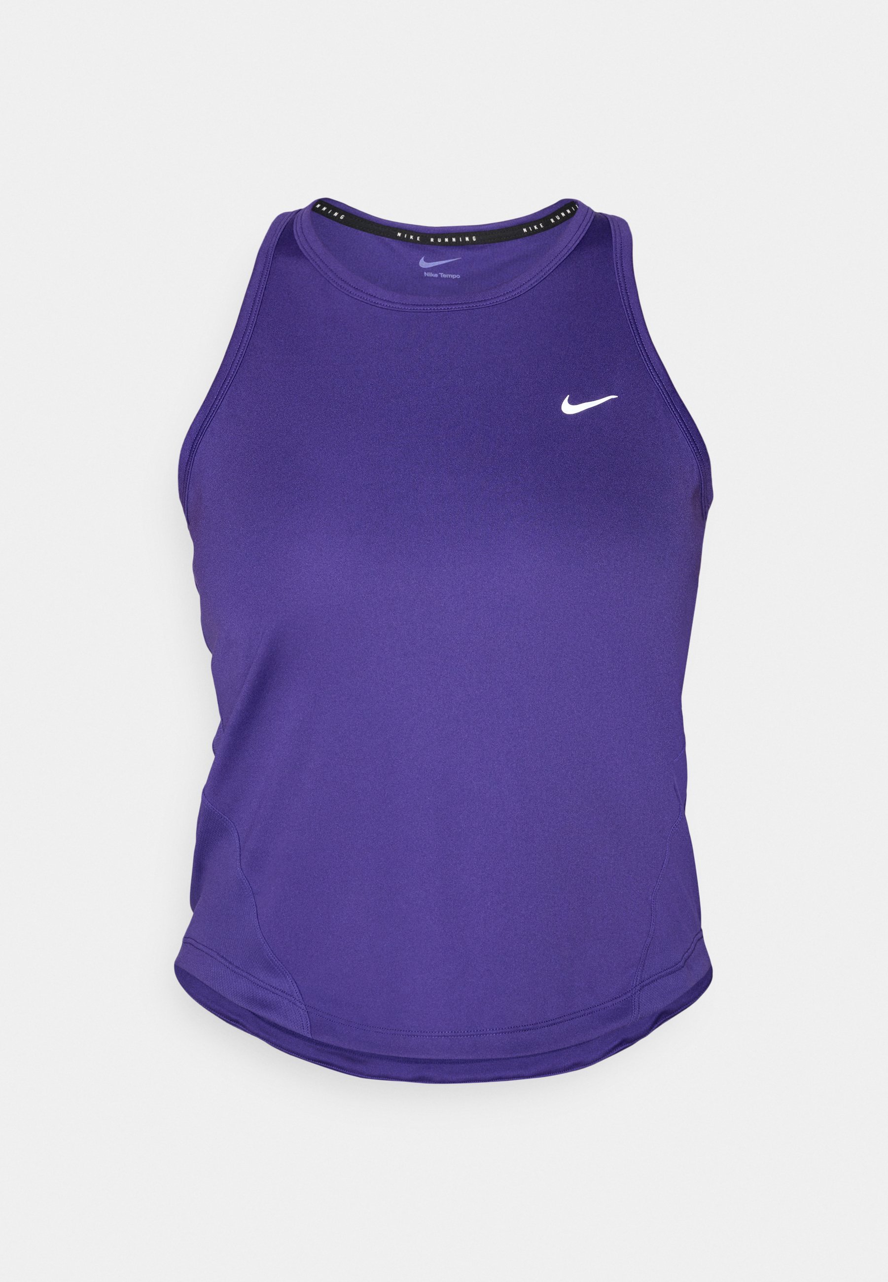 Nike Performance TEMPO TANK - Maiou - violet deschis/argintiu reflectorizant