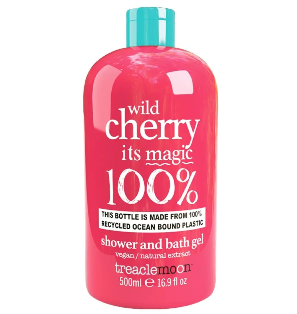 Treaclemoon Wild Cherry Magic - Żel pod prysznic i płyn do kąpieli 500 ml
