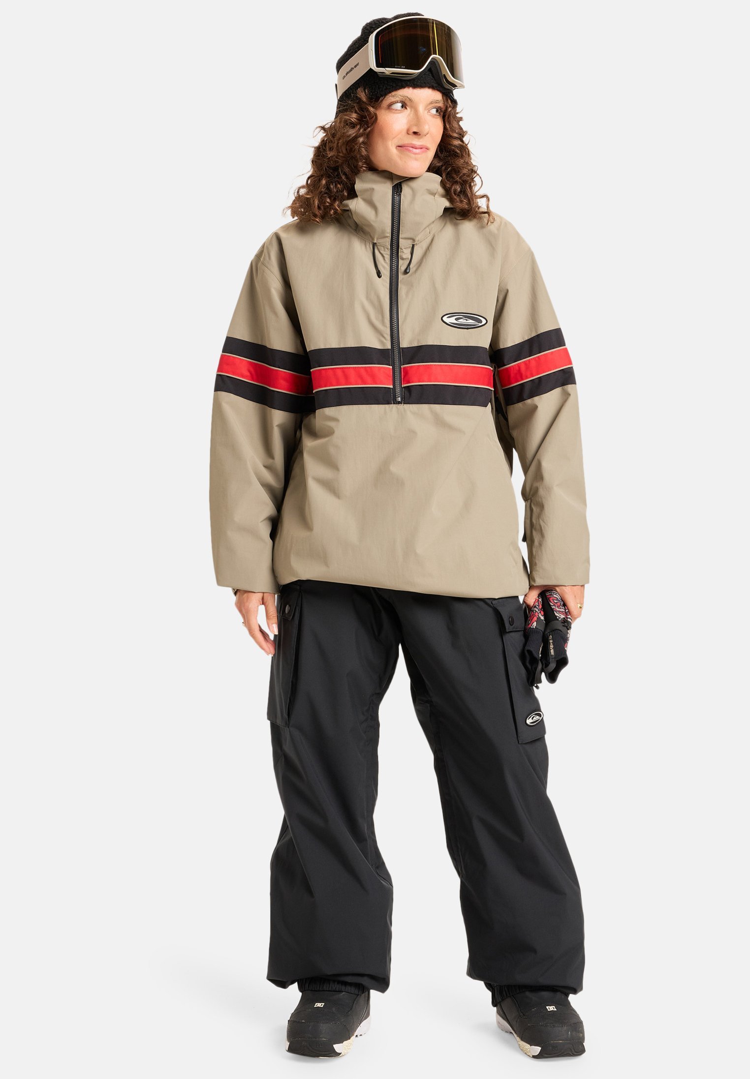 Quiksilver SNOW DOWN - Outdoorbroek - echt zwart
