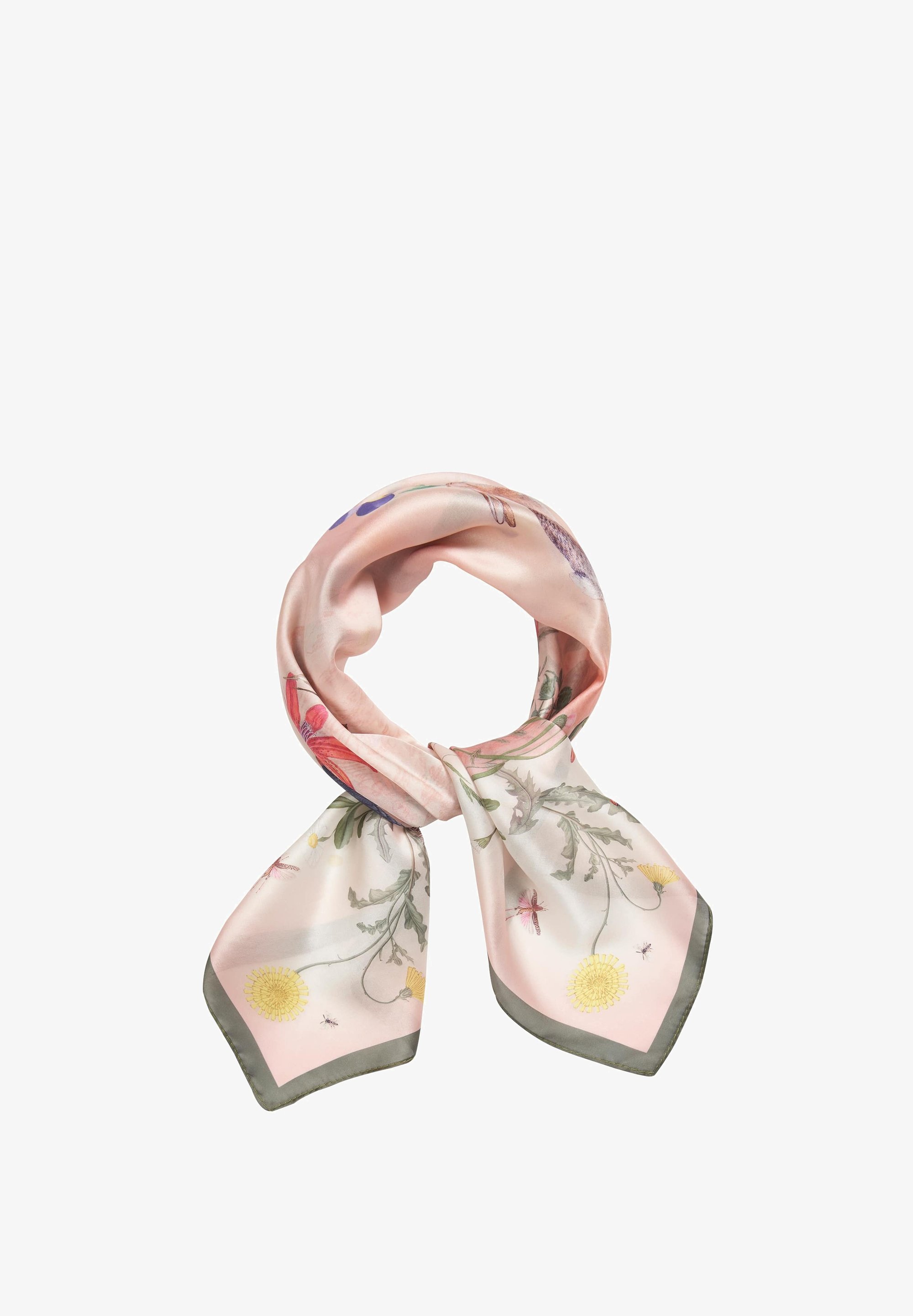 FABLE ENGLAND HIGH TEA AVORY NARRATIVE SQUARE - Foulard - crema verde
