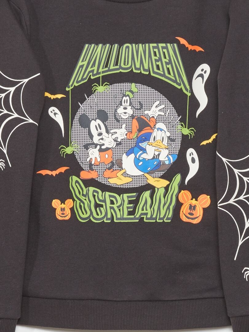 Disney 'Halloween' fleece sweatshirt - zwart
