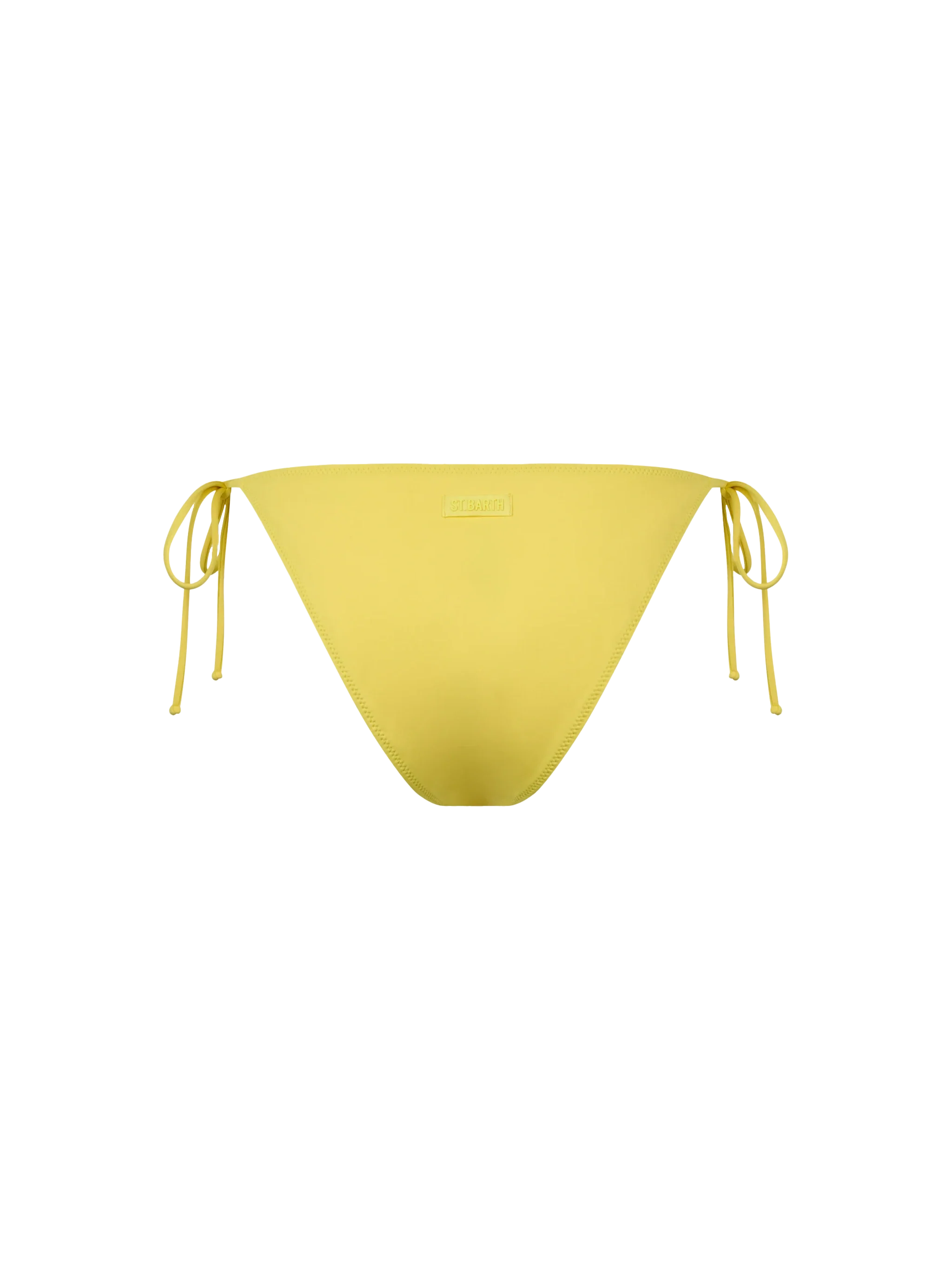 Braguita de baño clásica para mujer Virgo en amarillo pálido