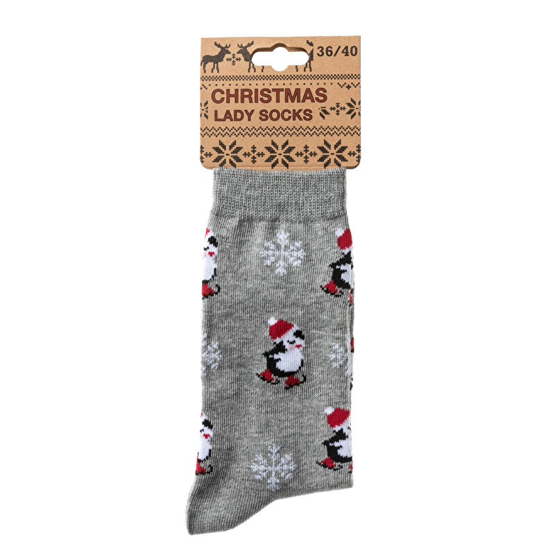 Chaussettes et collants Femme Gris
