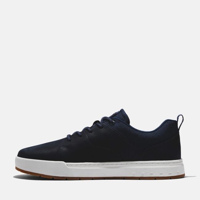 Oxford in Pelle Maple Grove da Uomo in blu                marino