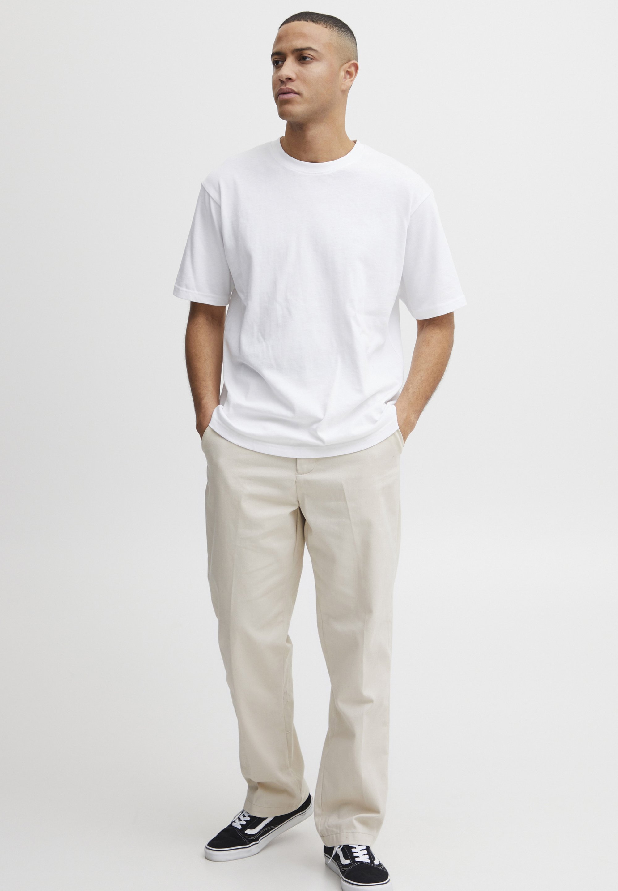 Pantaloni SDALANN STRAIGHT FIT - colore avena