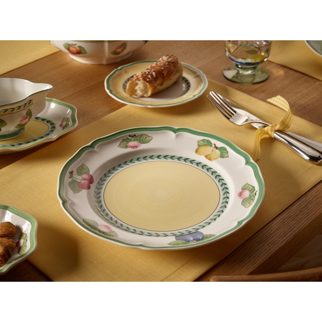 Villeroy & Boch pusdienu šķīvis “Franču dārzs Fleurence” – 1 gab.