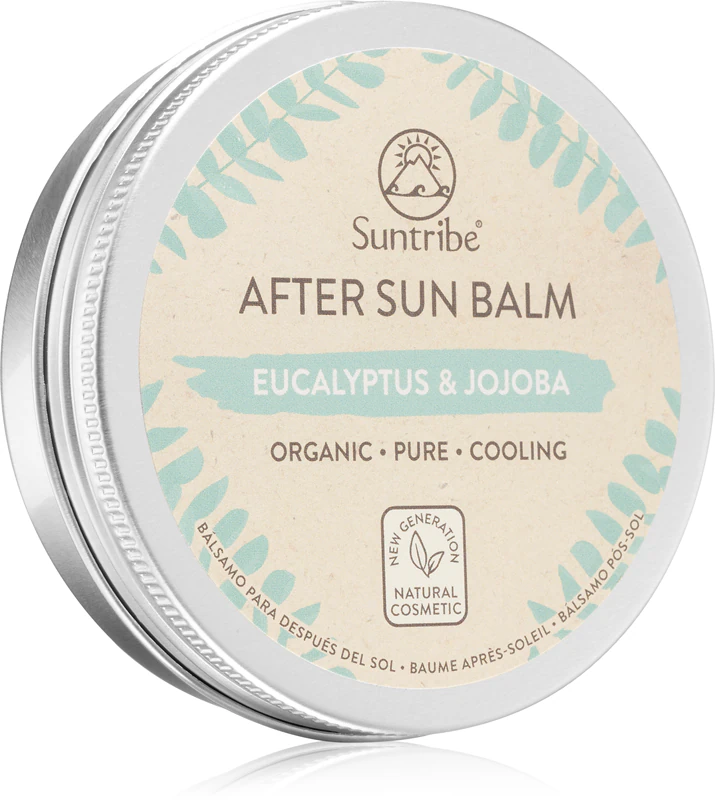 Suntribe After Sun Balm Upokojujúci balzam po opaľovaní s eukalyptom a jojobou s chladivým účinkom