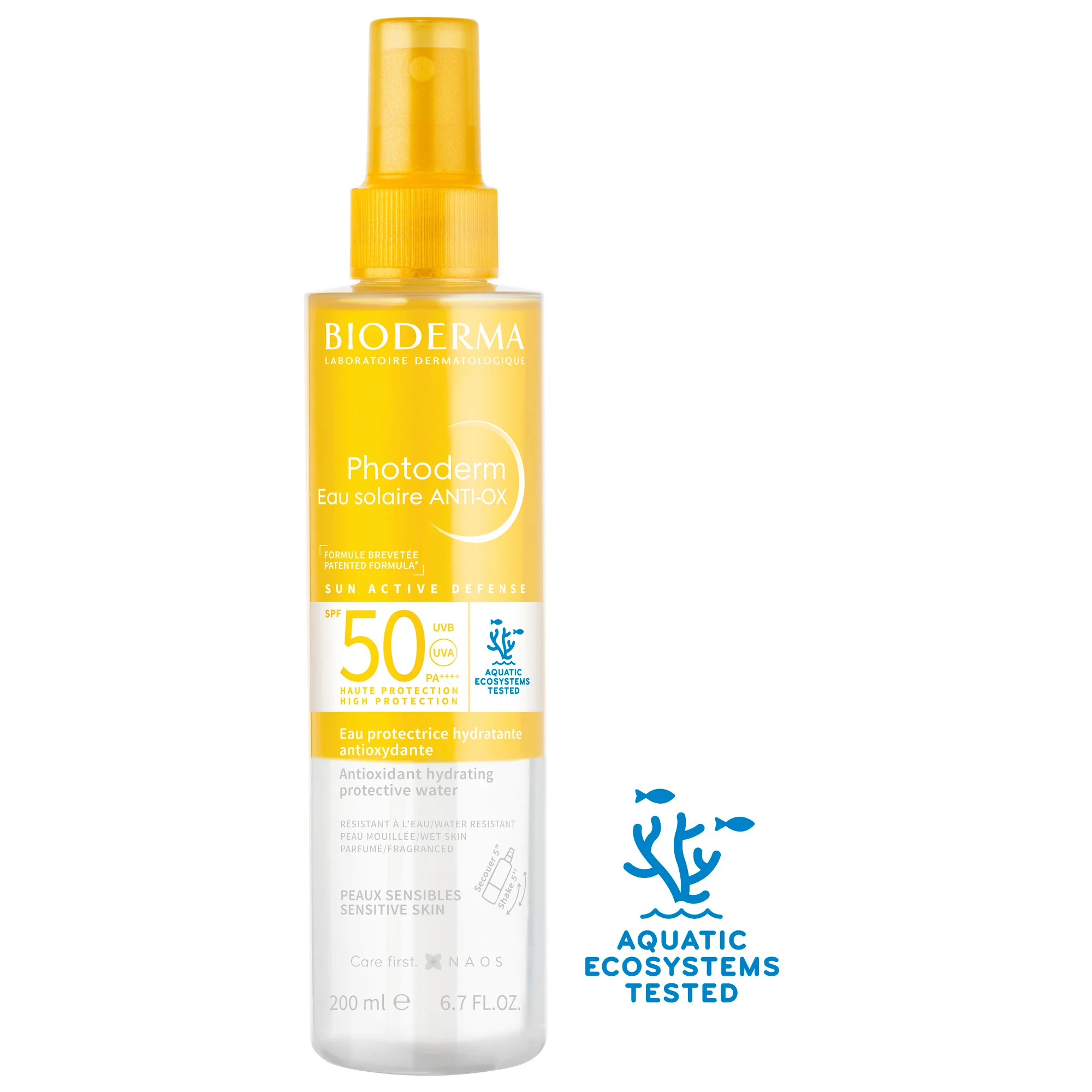 Photoderm Eau Solaire ANTI-OX SPF50 - Spray solare corpo alta prot.