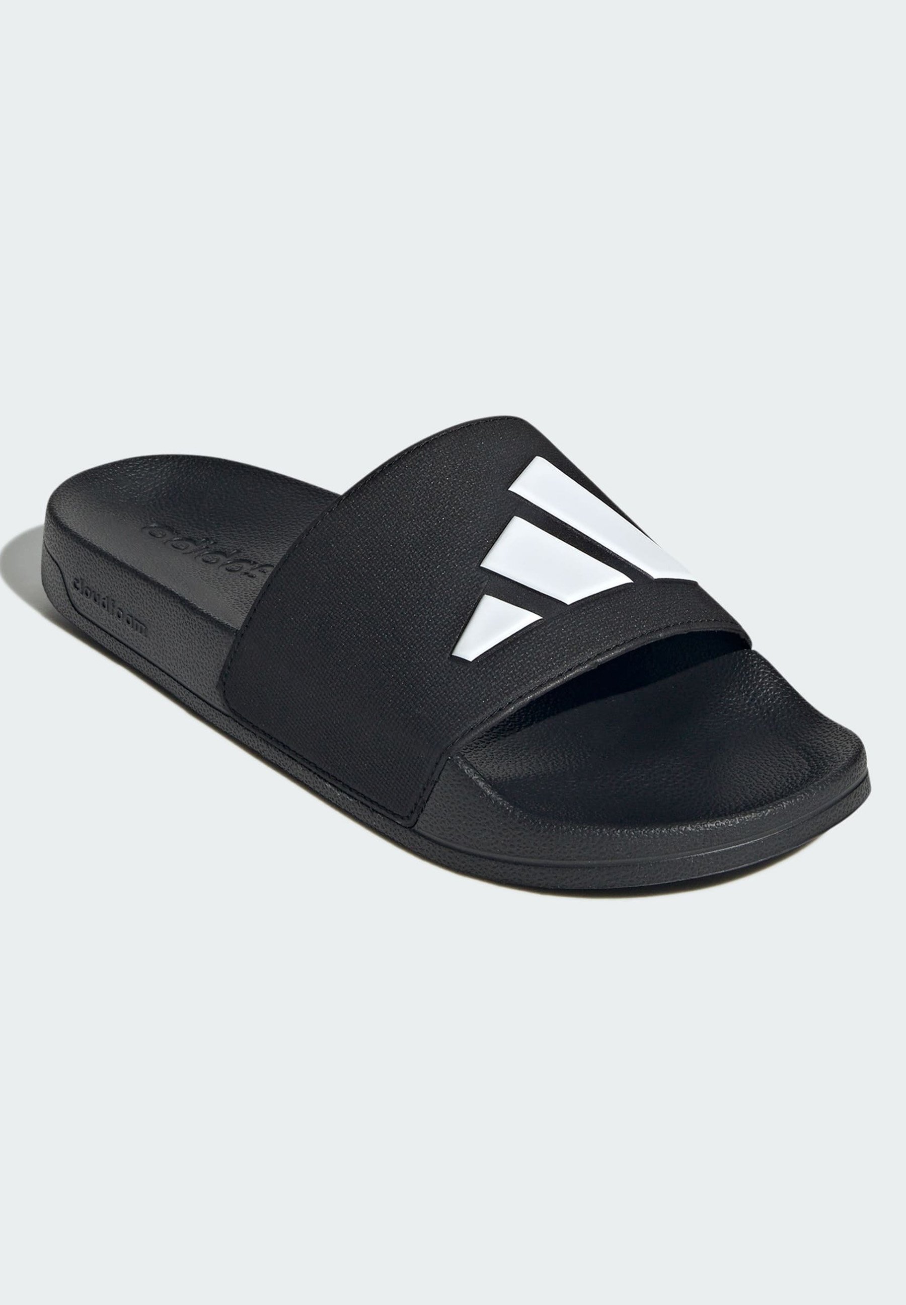 adidas Sportswear ADILETTE SHOWER - Mules - core black cloud white core black