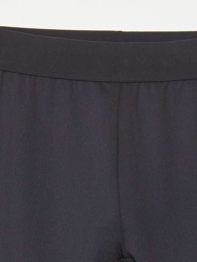 Calça legging de malha - preta