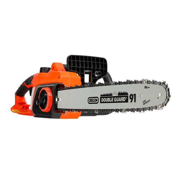 Motosierra eléctrica de 230 V - 2200 W - Barra guía de 50 cm - Sistema de cadena anti-retroceso
