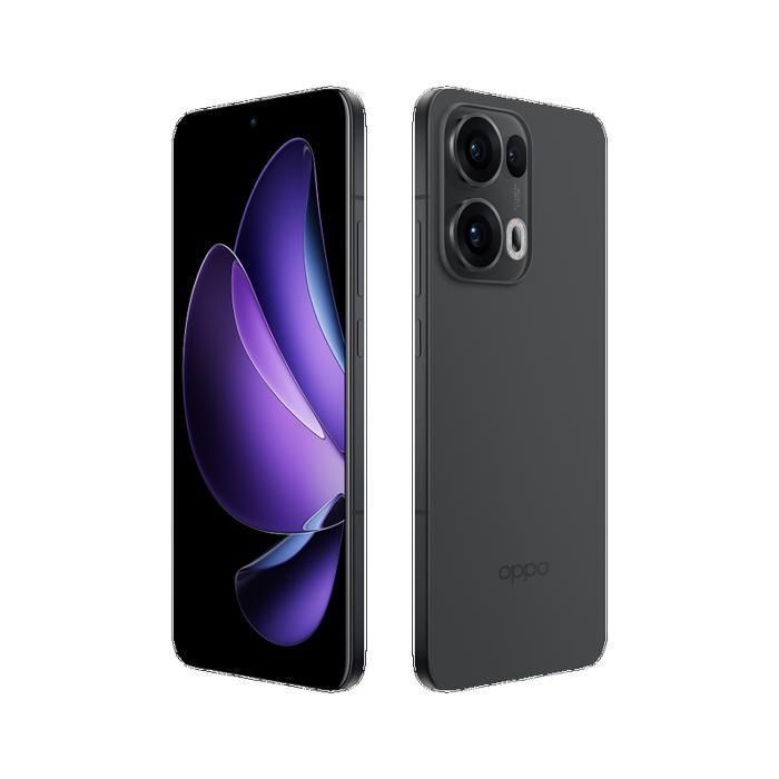 Smartphone OPPO Reno 13 Pro 5G, 12 GB de RAM, 512 GB de almacenamiento, pantalla gris AMOLED de 6,83”, Livephoto AI, batería de 5800 mAh (versión europea).