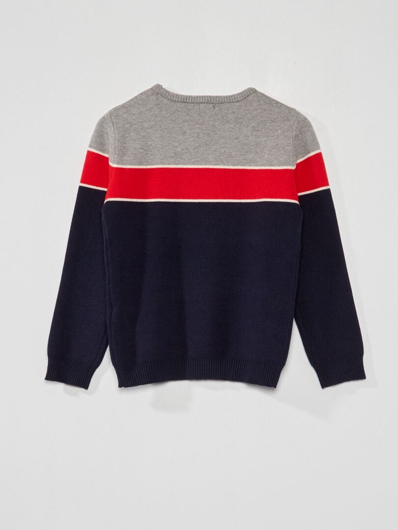 Trui van jersey-stof - ROOD