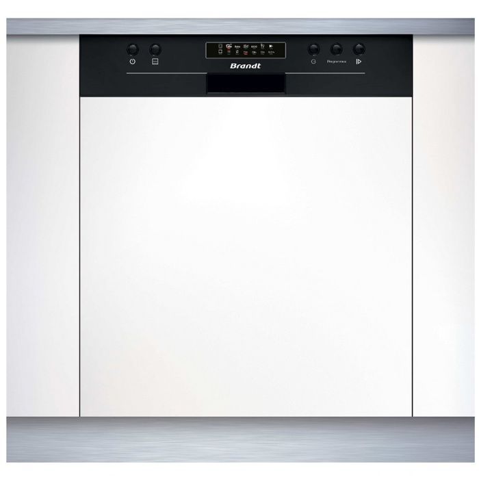 BRANDT BDB424LB Built-in Dishwasher - Width 59.8 cm - Sound pressure level 44 dB