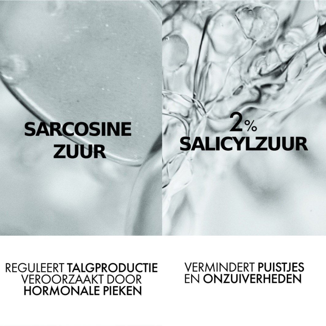 „Vichy Normaderm“ dvigubos korekcijos drėkinamasis kremas nuo spuogų, 50 ml