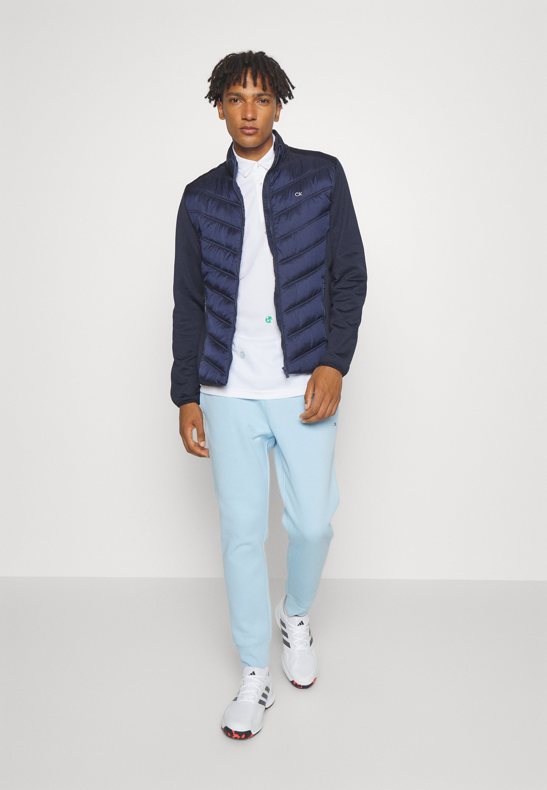Calvin Klein Golf FRONTERA HYBRID JACKET - Outdoorjack - marineblauw