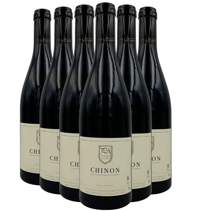 Domaine Philippe Alliet Chinon Tradition 2024 - Vino rosso della Valle della Loira (6x75cl) Biologico