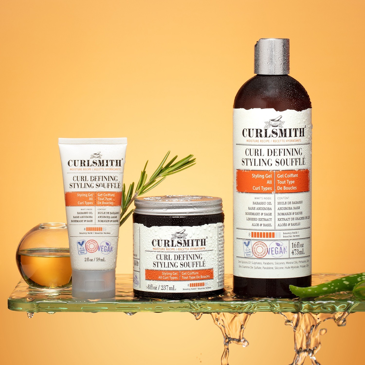 Curlsmith Haargel Lockendefinierendes Styling-Soufflé - 59 ml