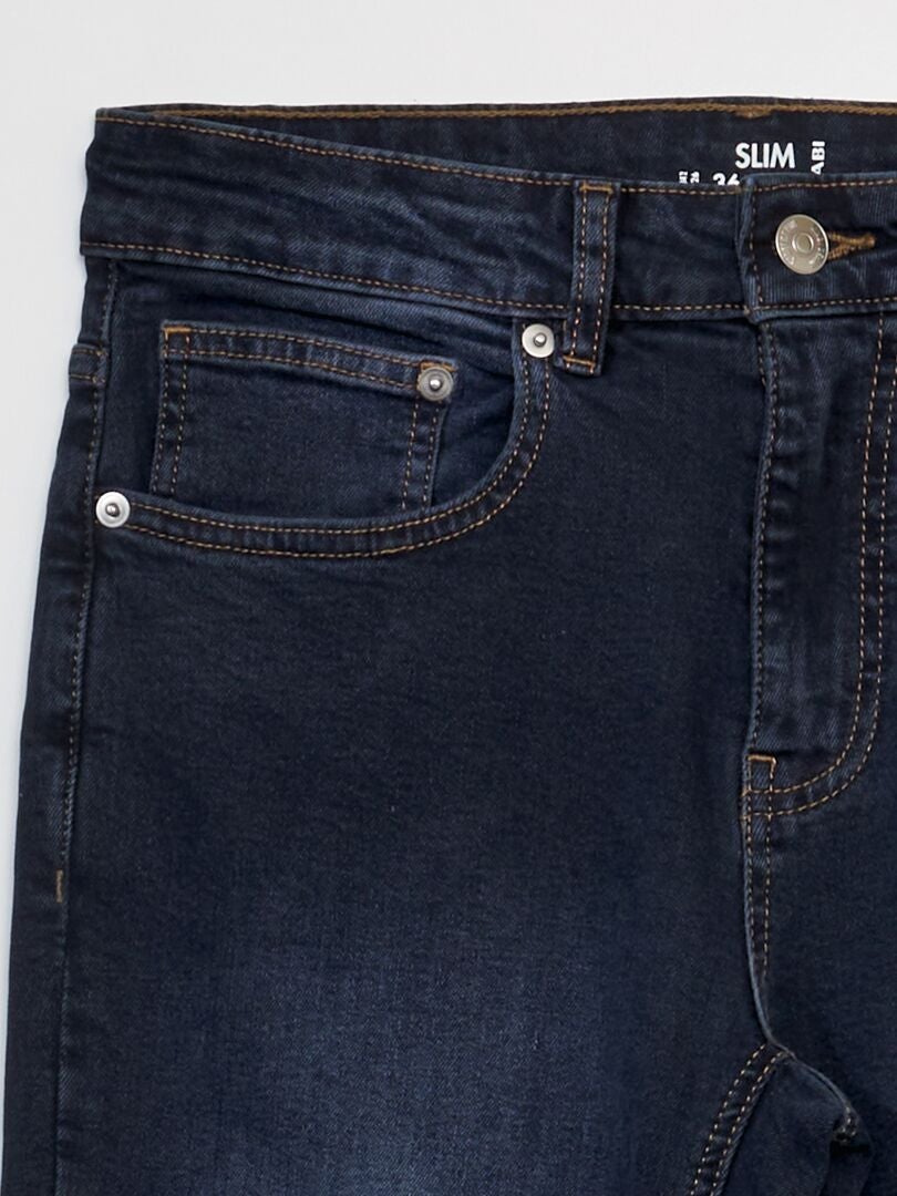 Calça jeans slim - tamanho 30 - azul