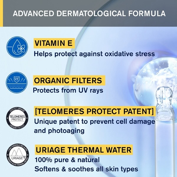 Crema hidratante Uriage Bariésun SPF50+ 50 ml