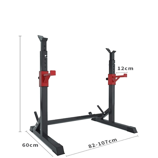 Professionellt justerbart viktställ, maximal belastning 200 kg, Ozio Fitness