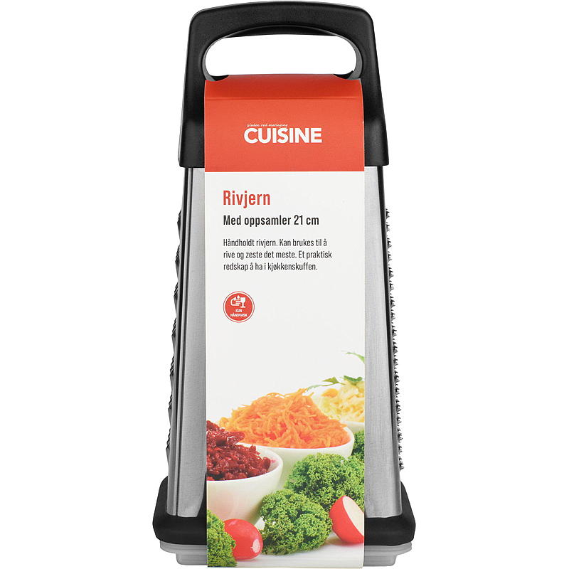 Grattugia da cucina 21 cm con raccoglitore