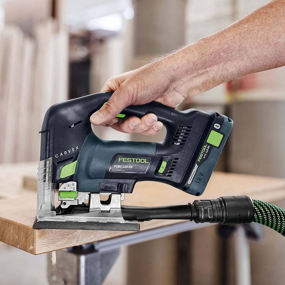FESTOOL 18V PSBC 420 CARVEX Stichsäge mit D-Griff, Leder 576530