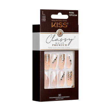 Kiss Classy Premium New Square -tekokynnet 1 kpl 1 kpl
