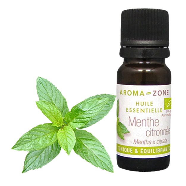 Organický esenciální olej s citronem a mátou 10 ml
