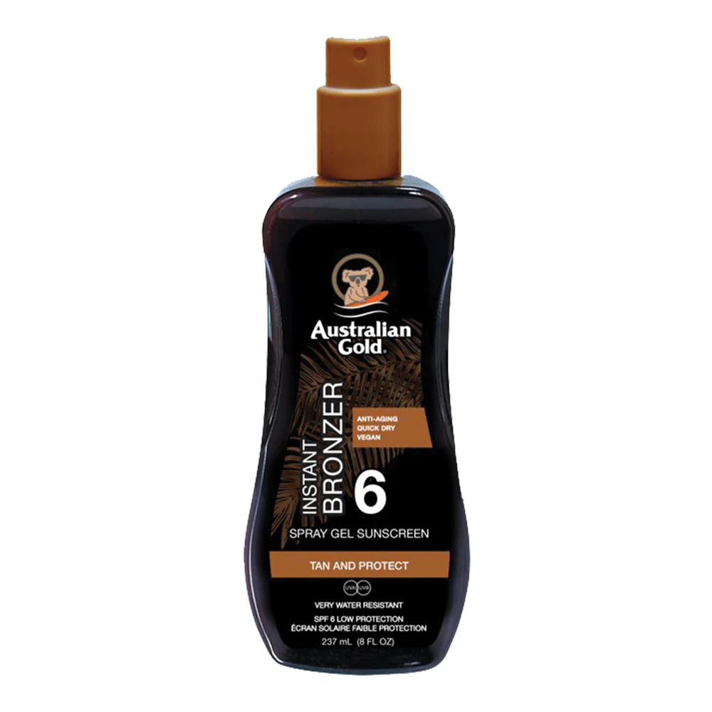 Protezione Solare SPF6 Spray Gel with Instant Bronzer - Gel solare corpo bassa prot.