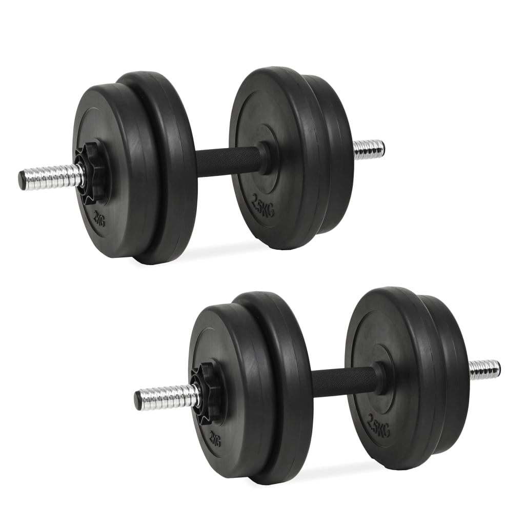  Vidaxl 14-teiliges Hantelset 20 kg