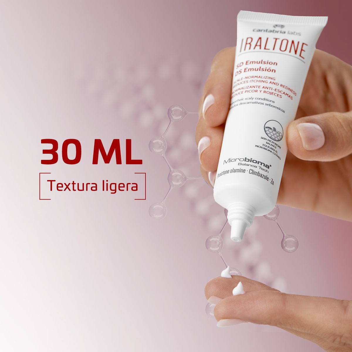 Iraltone DS emulsija Plaukų procedūros (vaistinėje)