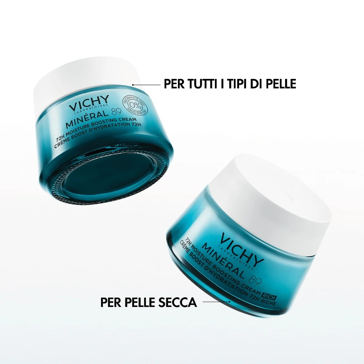 VICHY Vichy Minéral 89 Crème Riche 72H 50 ml Hydratante