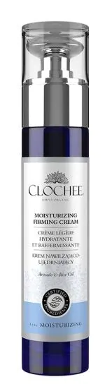 Clochee Simply Organic Krem nawilżająco-ujędrniający