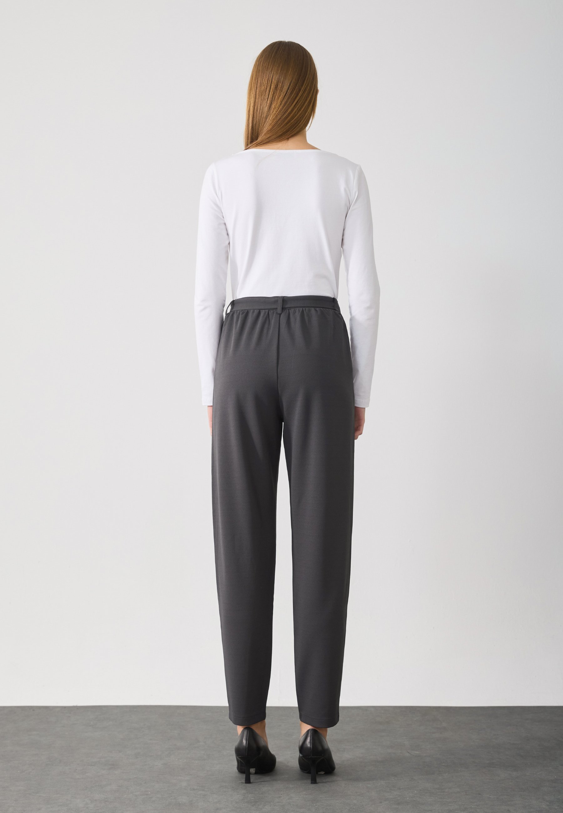 Anna Field Trousers - dark grey