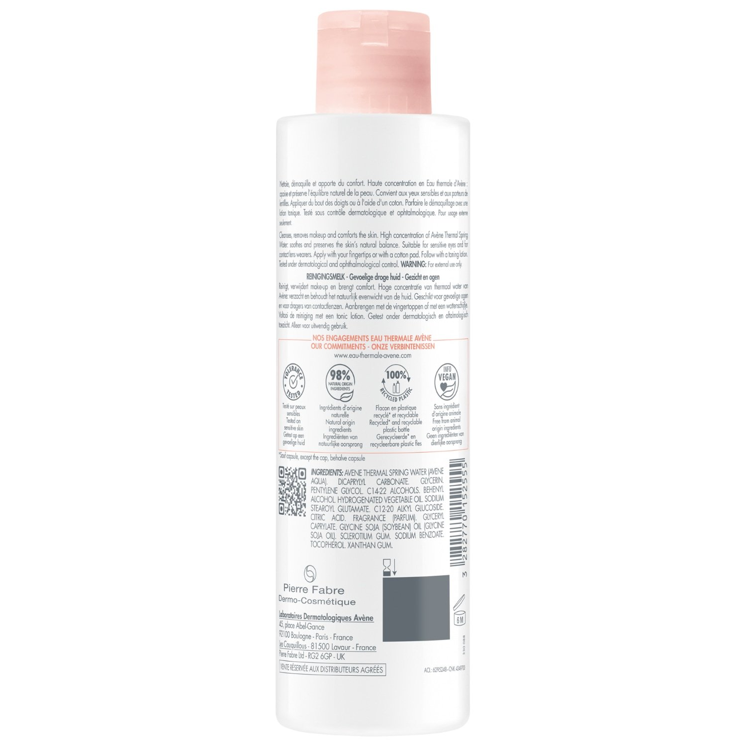 Avène Cleansing Milk Les Essentiels Les Essentiels Milk Cleanser – 200 ml