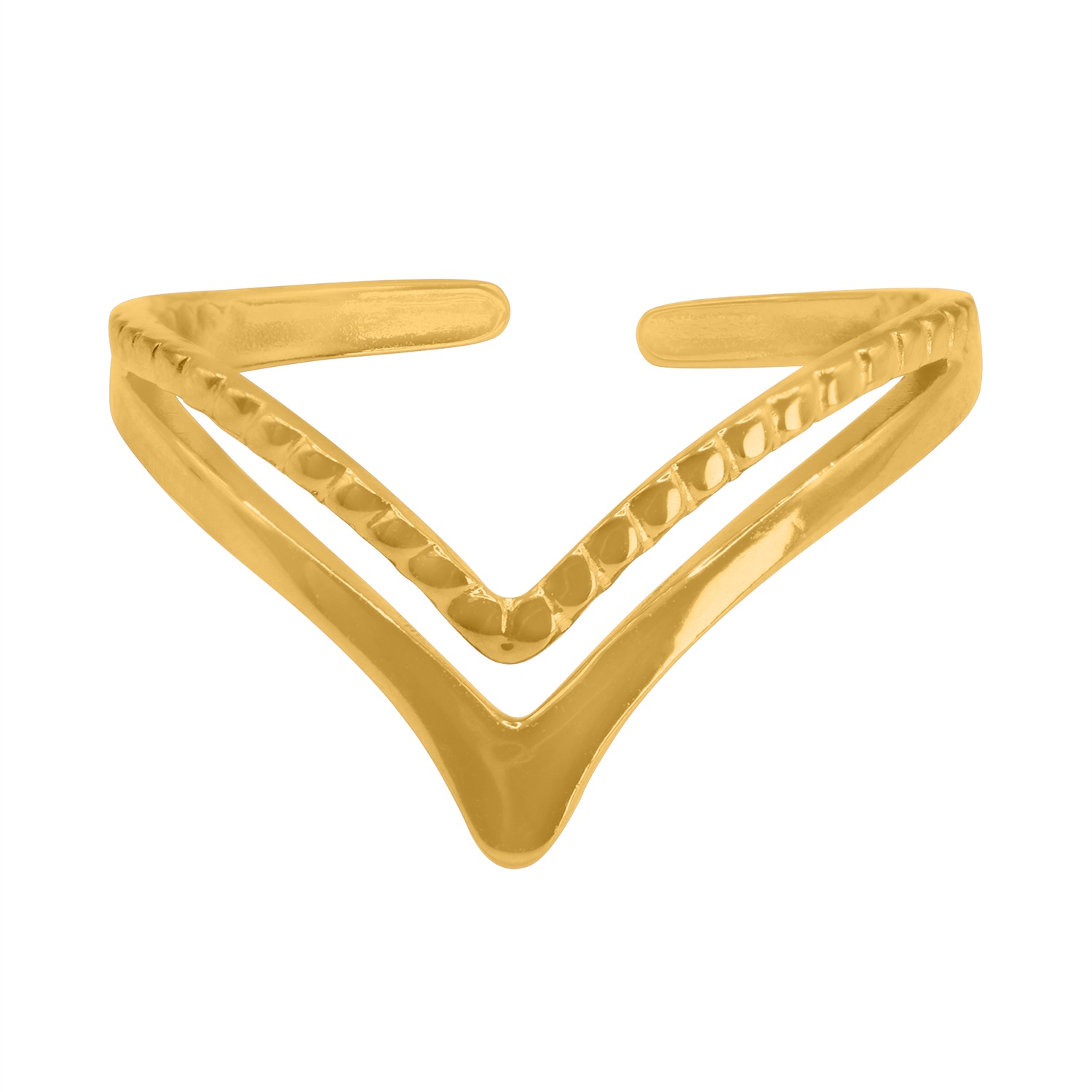 Heideman Bague Nolus couleur or