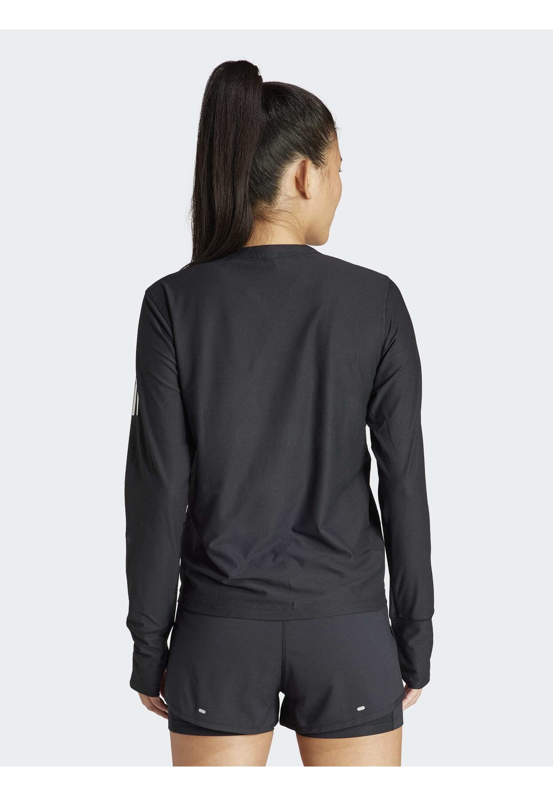adidas Performance shirt met lange mouwen - zwart