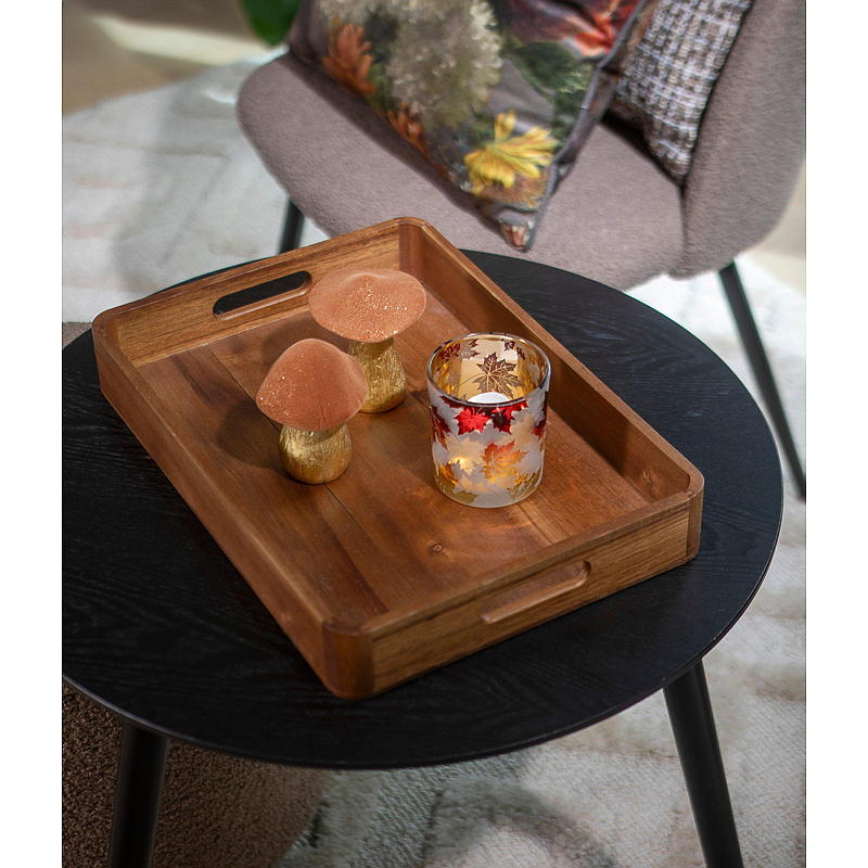 Cuisine serveringsbakke 42x30x6 cm akacie