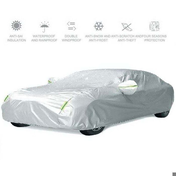 Lona protectora para coche de 490x180x150cm.