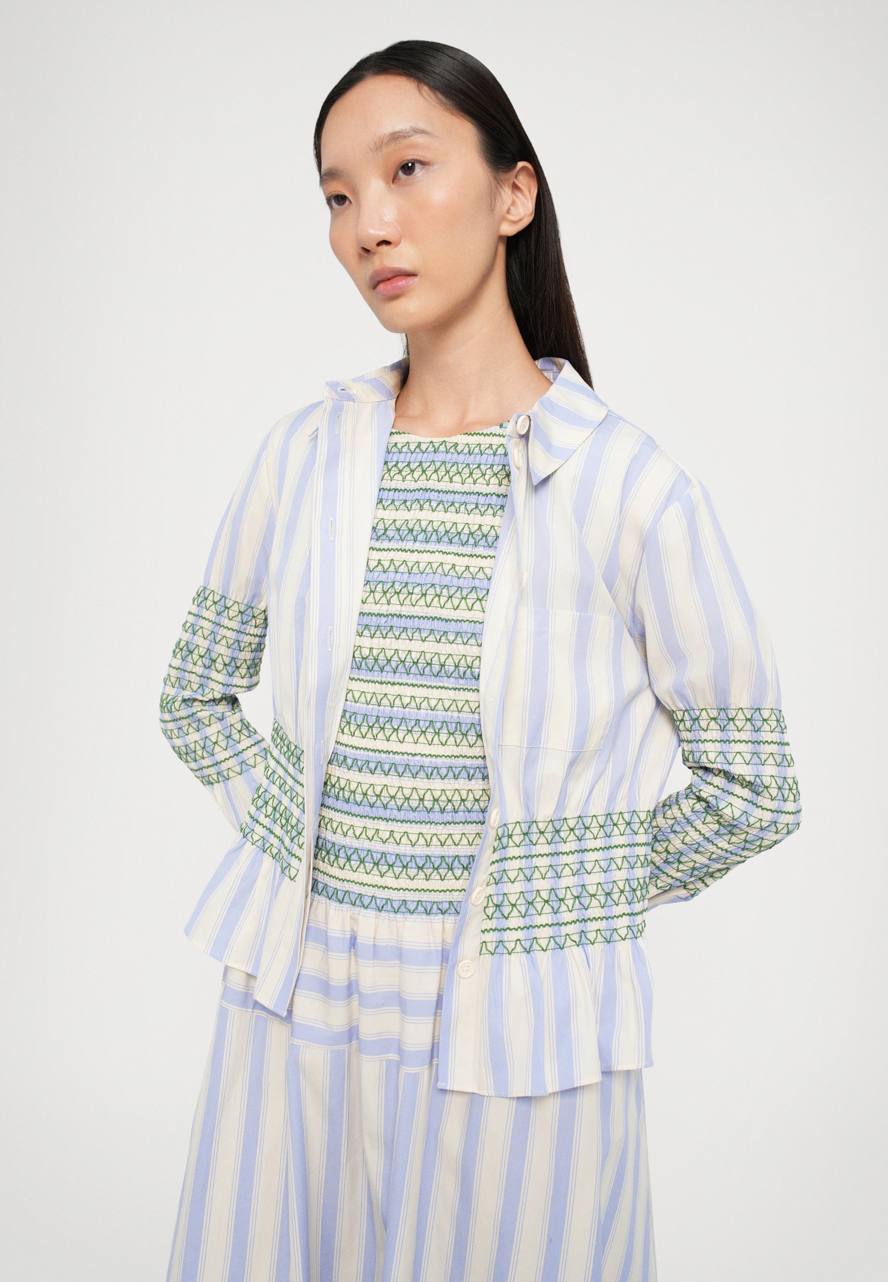 Stine Goya blouse met knoopsluiting - veelkleurig