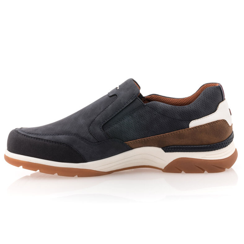 Blaue Herren-Komfortschuhe