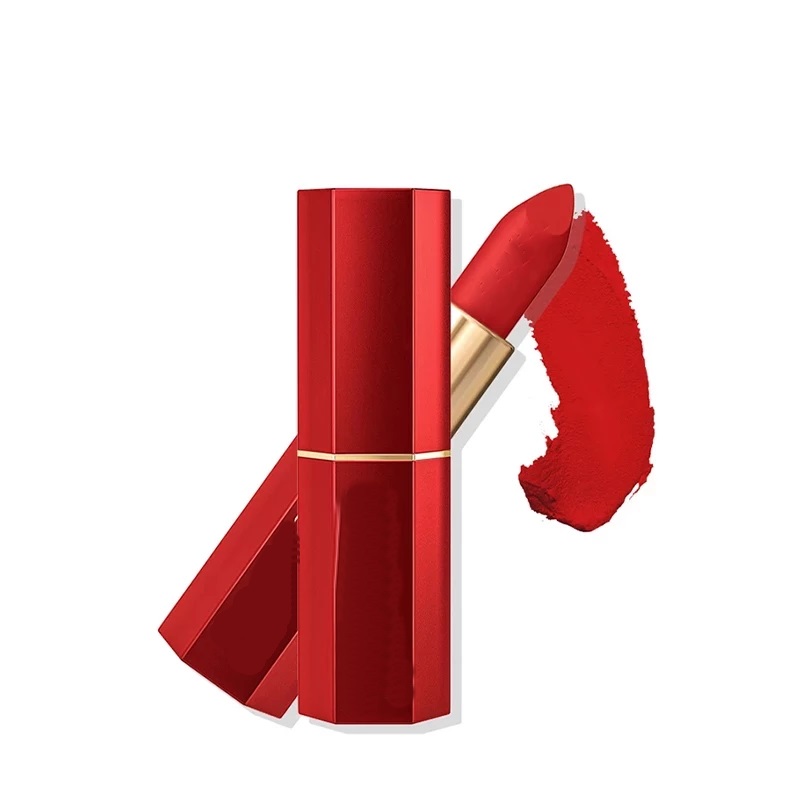 12 Rouges à Lèvres Mats Crystal Column Rouge à Lèvres Mat Cosmétique Facile à Appliquer Rouge à Lèvres Mat Bain