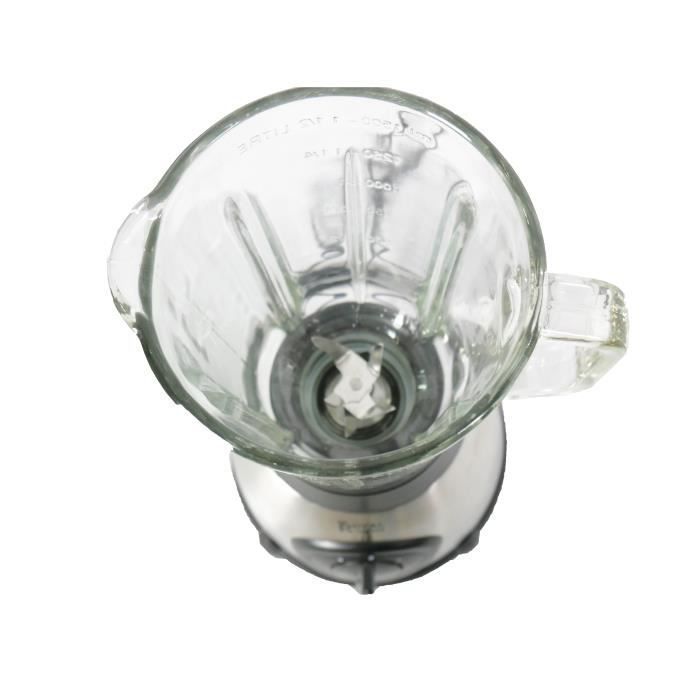Blender - ROYAL SWISS - Glass and stainless steel blender - 1000 Watt - 1.5 Liters - 2 in 1