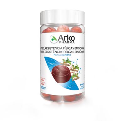 Arkopharma Supplement Gummies for fysisk og emosjonell motstand, 60 gummier.