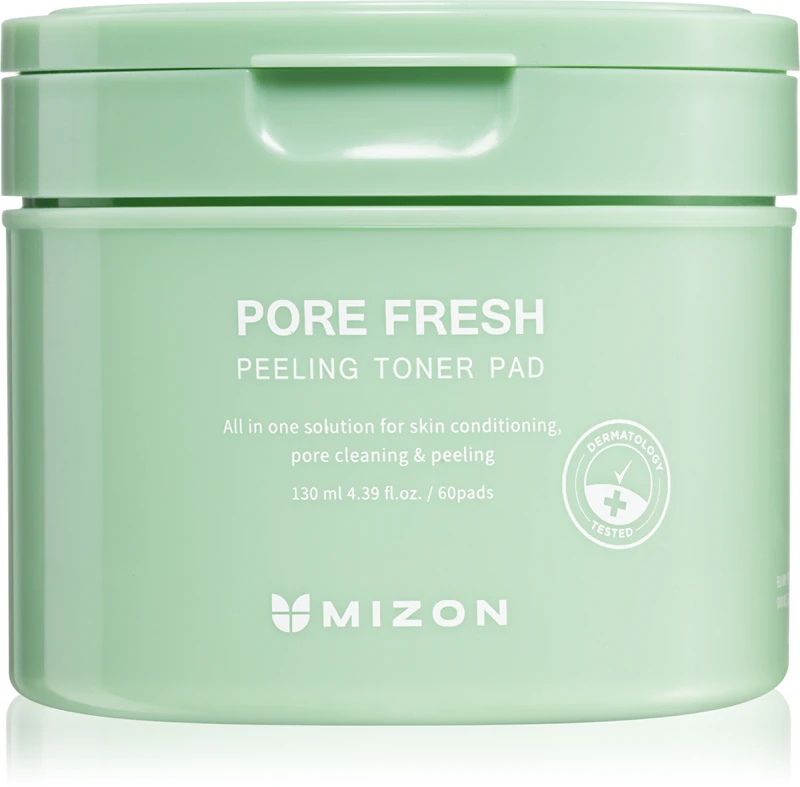 Mizon Pore Fresh pīlinga sejas spilventiņi jutīgai, uz nepilnībām tendētai ādai