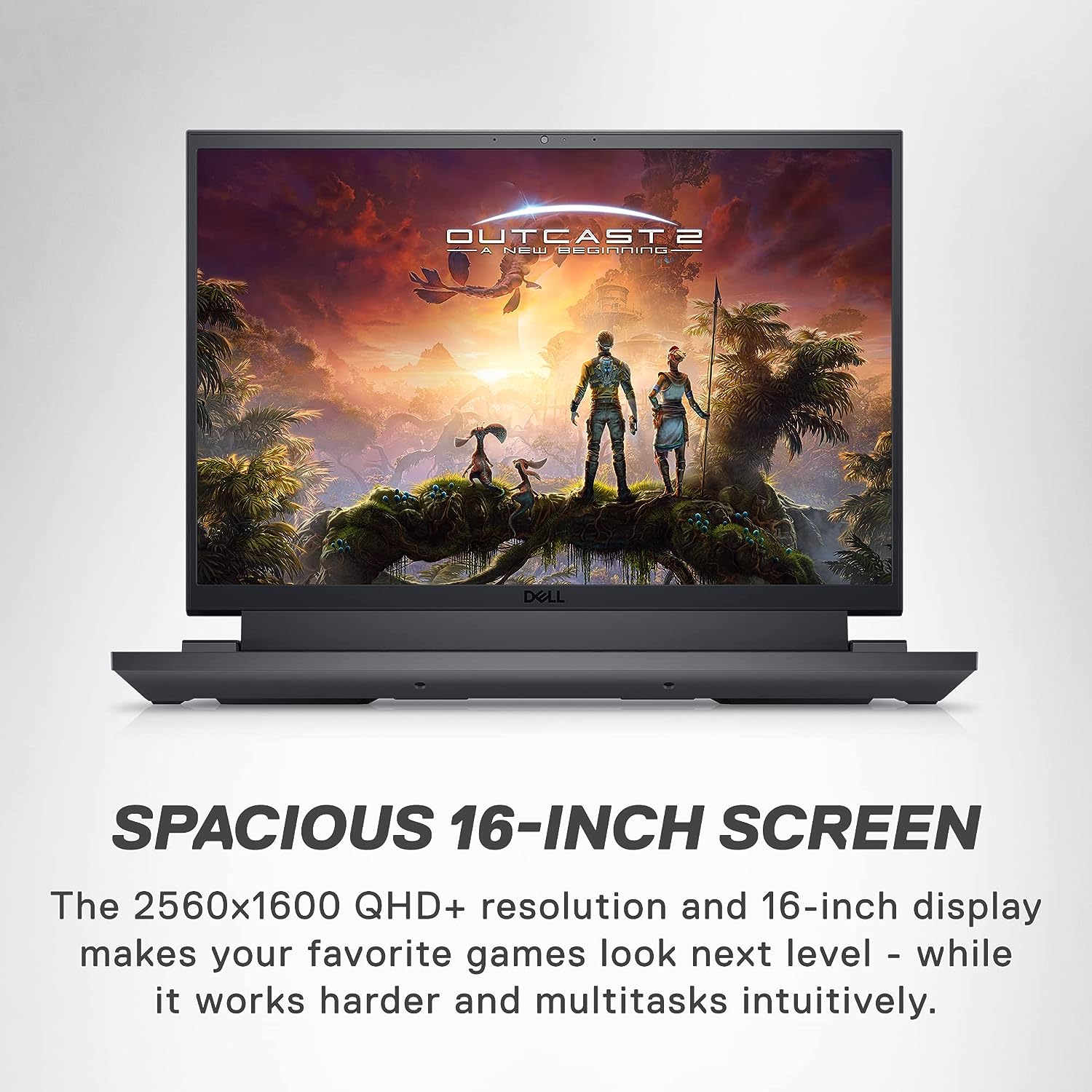 Dell G16 7630 -pelikannettava - 16 tuuman (2560 x 1600) QHD+ 165 Hz:n 3 ms:n näyttö, Intel Core i9-13900HX, 16 Gt:n DDR5 RAM-muistia, 1 Tt:n SSD-muistia, NVIDIA GeForce RTX 4070 8 Gt:n GDDR6-näytönohjain, Windows 11 Home - metallinhohtoinen yönharmaa